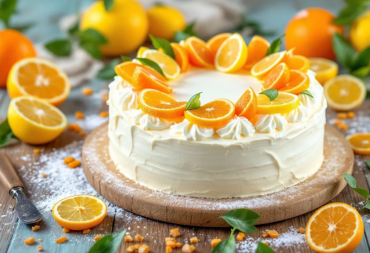 Sunshine Citrus Cake recipe image
