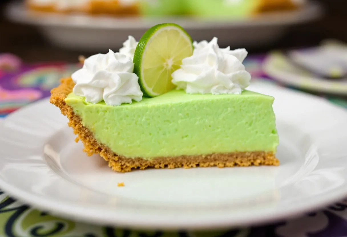 Sunshine Key Lime Dream Pie recipe image