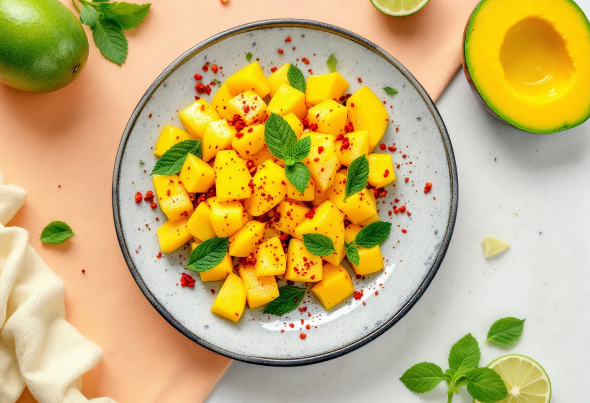 Sunshine Mango Medley recipe image
