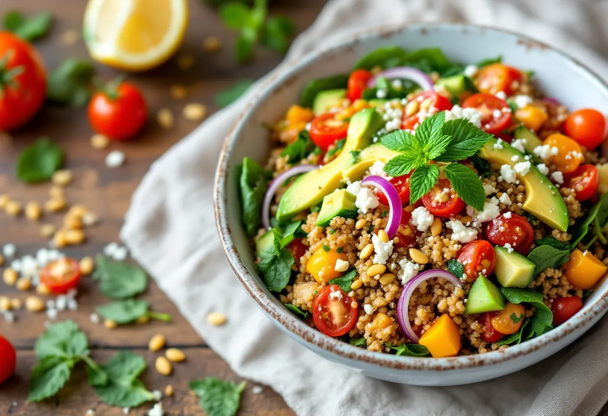 Sunshine Quinoa Bowl recipe image