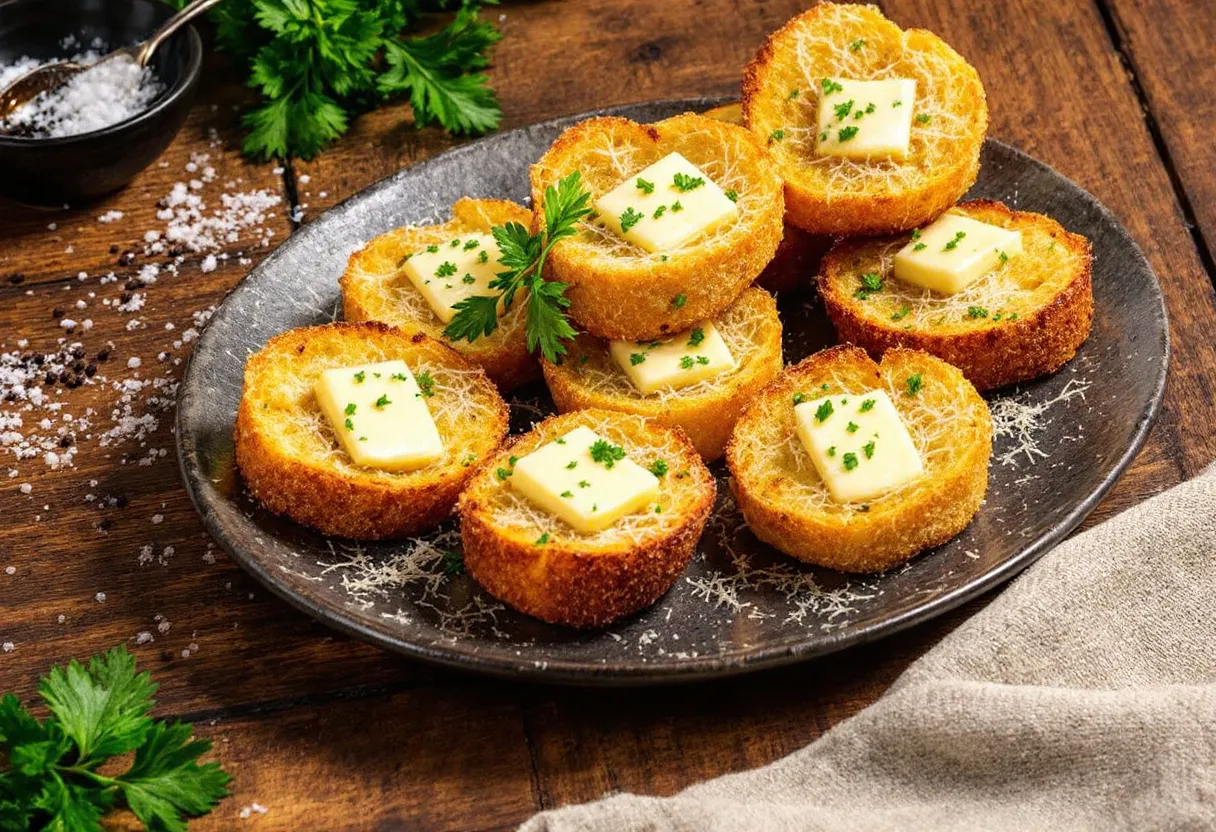 Sunshine Savor Garlic Bites recipe image