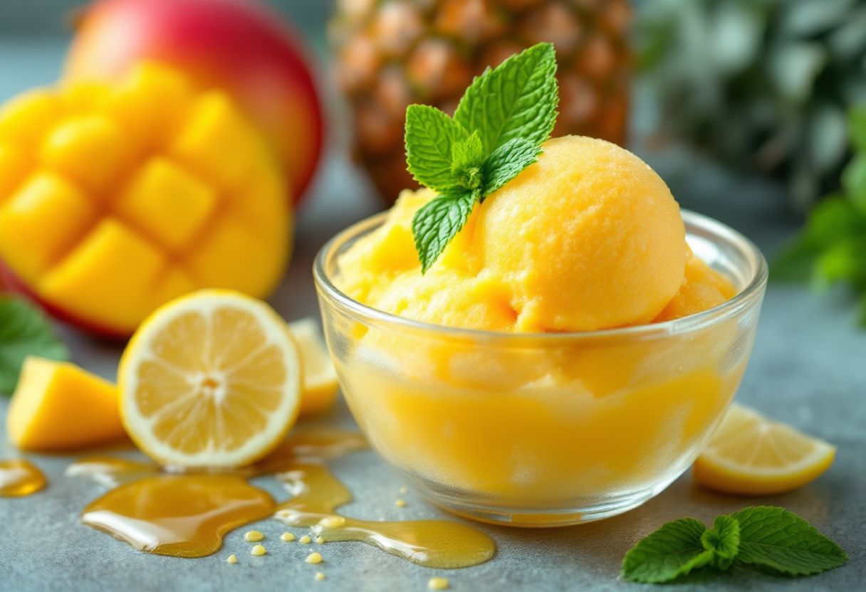 Sunshine Sorbet recipe image