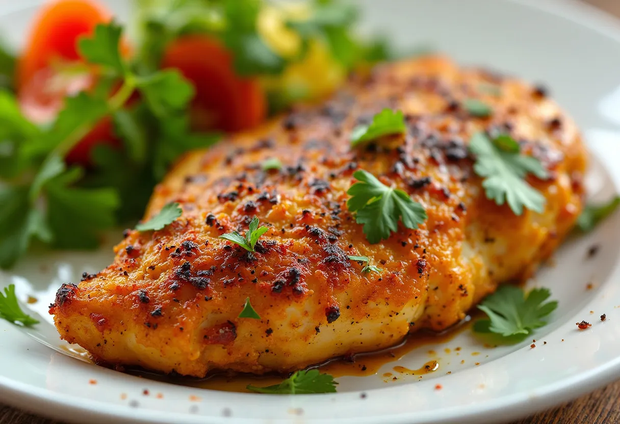 Suriname Spice Seared Chicken recipe image