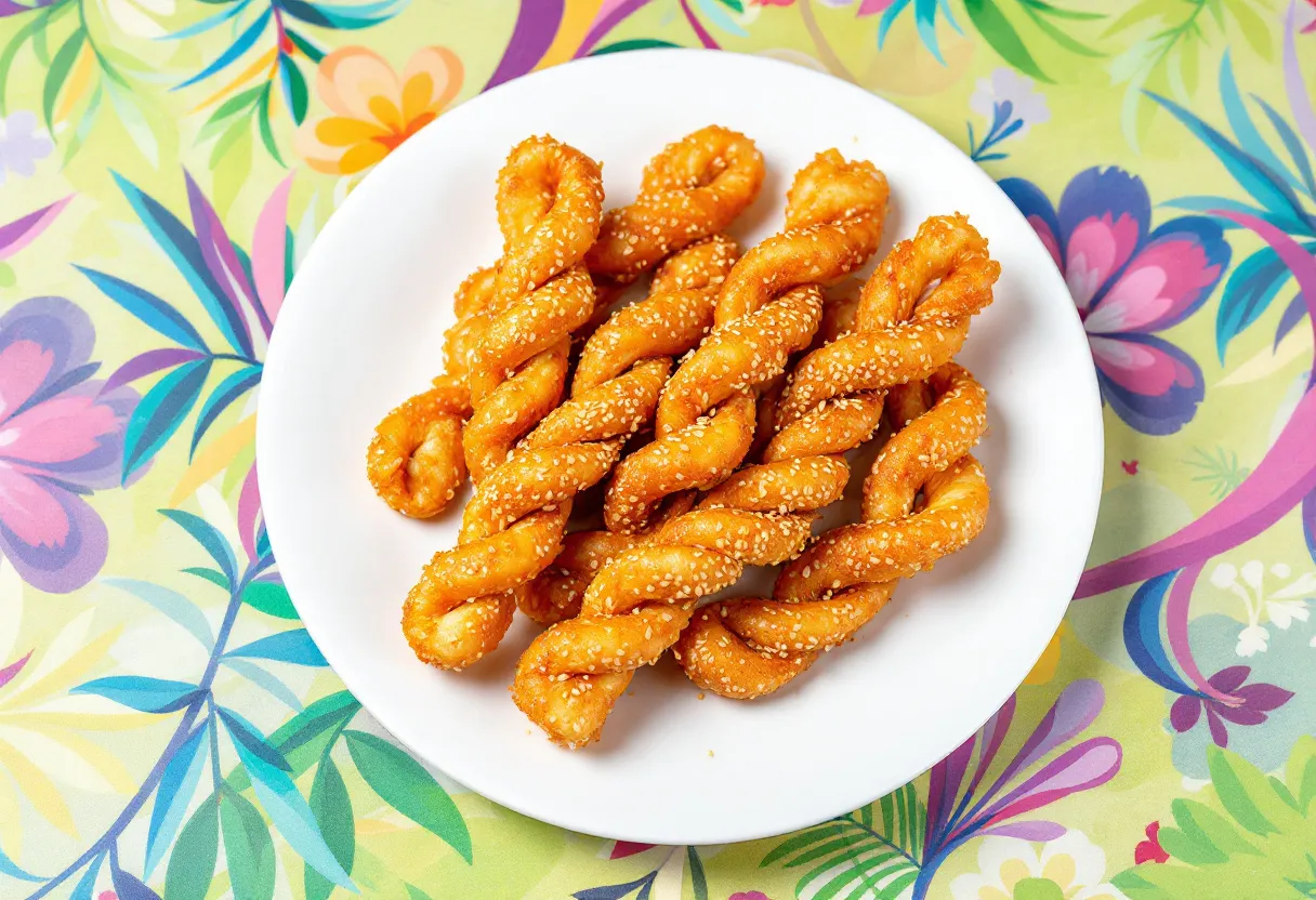 Suzhou Golden Twists recipe image