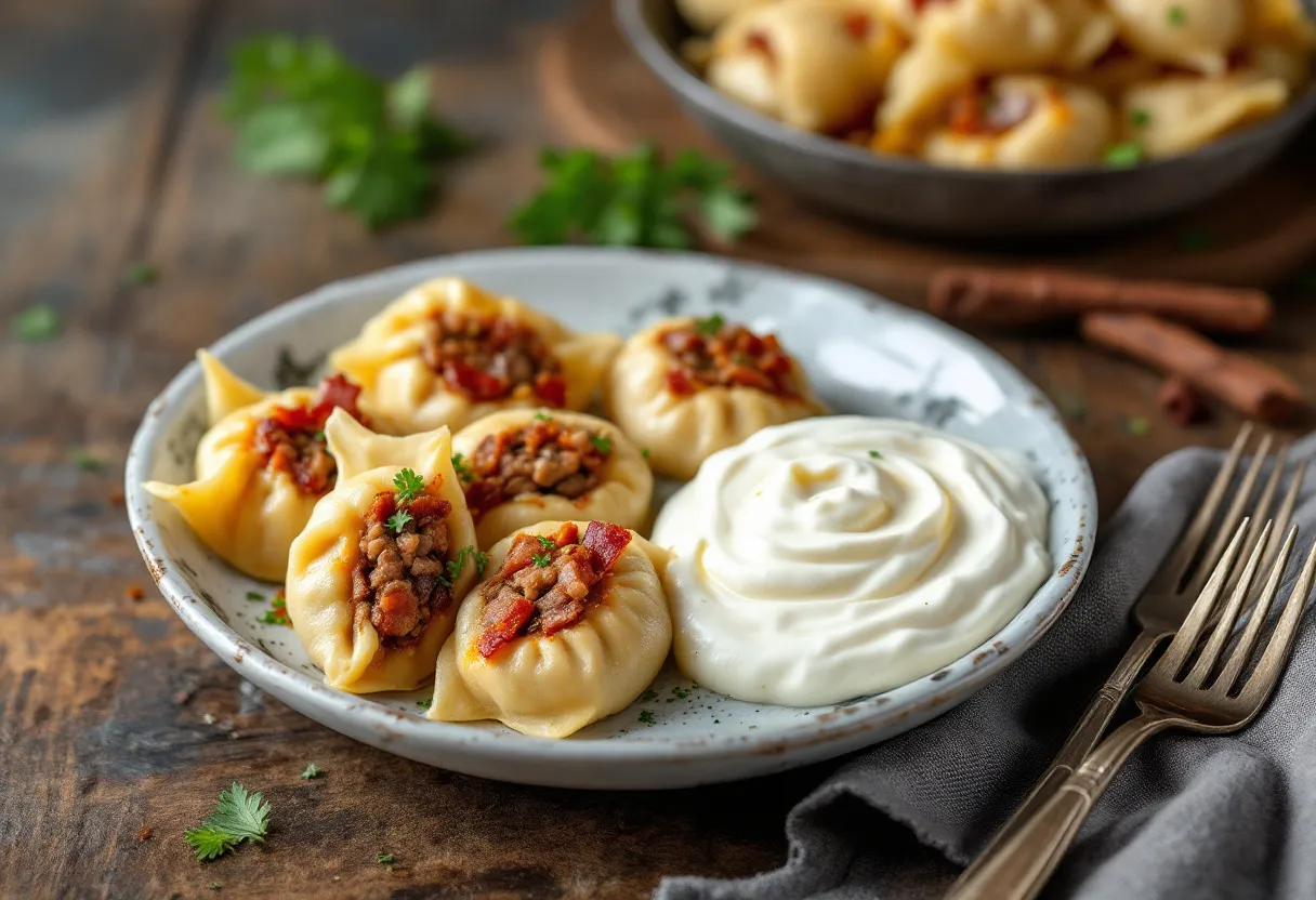 Sverdlovsk Smoked Pelmeni recipe image