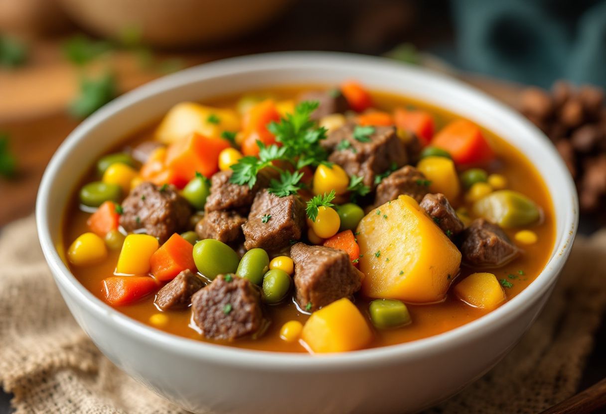 Swazi Kibengo Stew recipe image