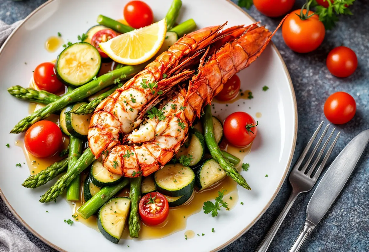 Sydney Rock Lobster Medley recipe image