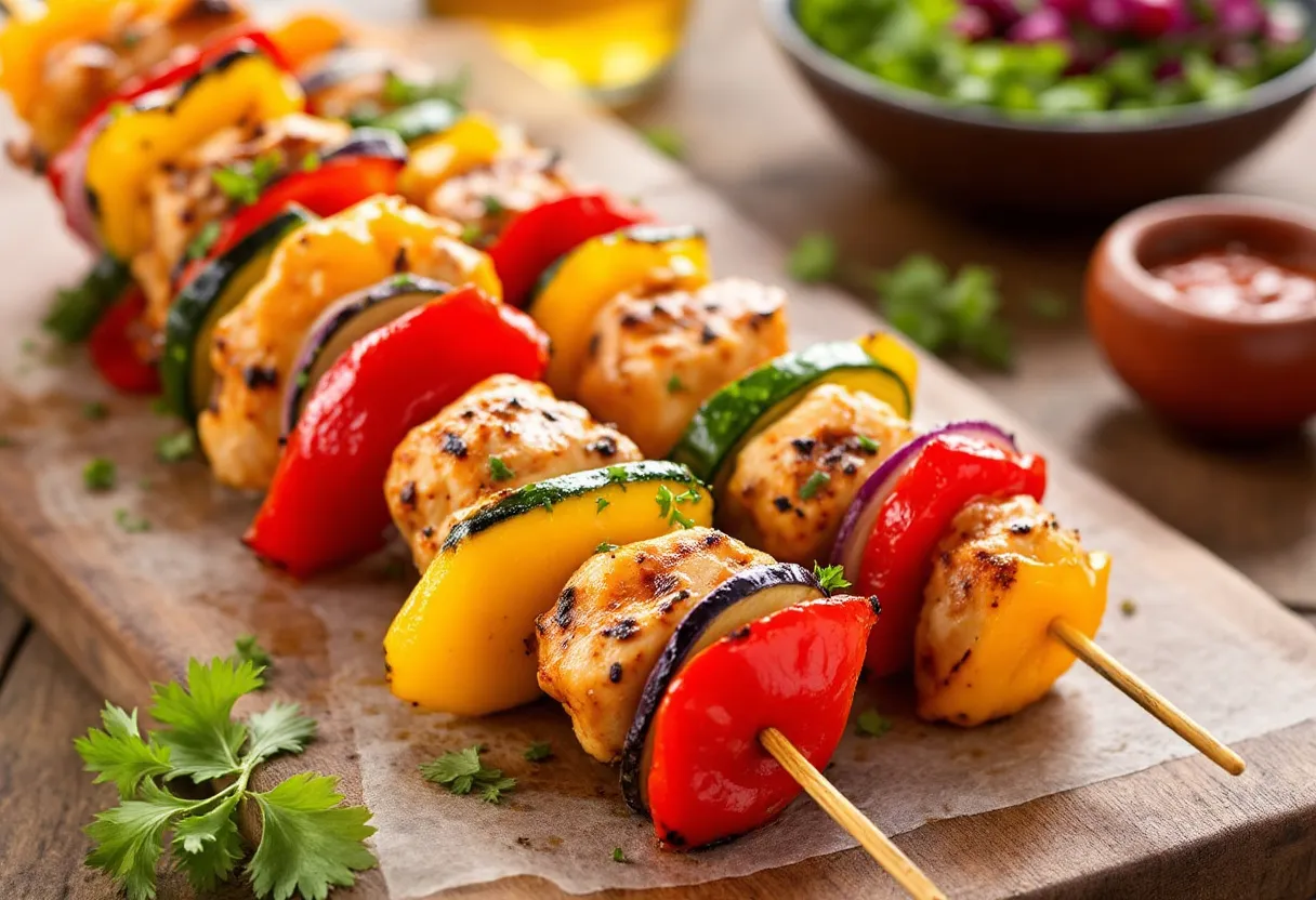 Sydney Sizzle Skewers recipe image