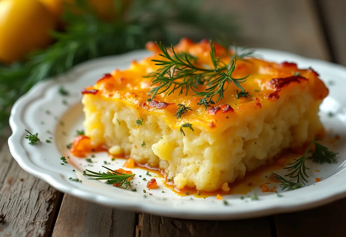 Syrnyk Potato Bake recipe image