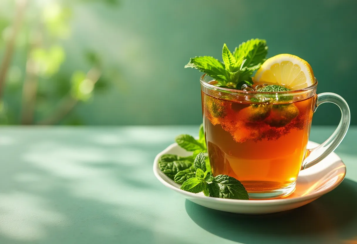 Taffy's Leaf Tea recipe image