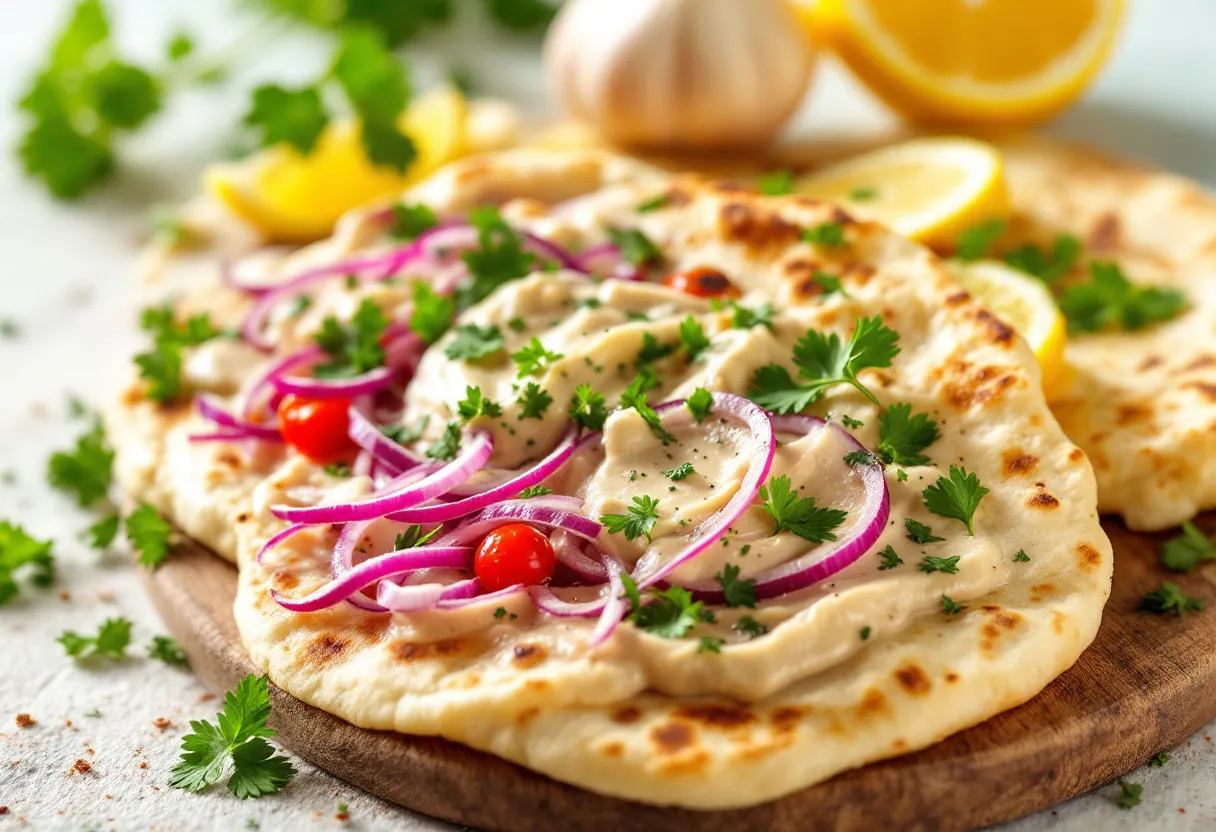 Tahini Pita recipe image