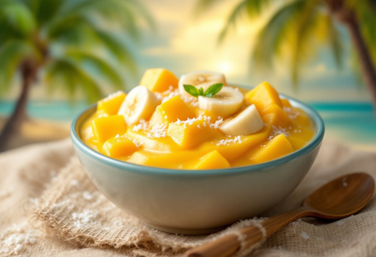 Tahitian Mango Poʻe recipe image