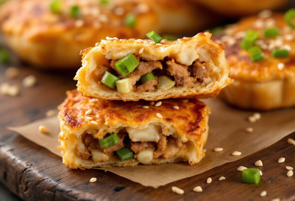 Taiwanese Peppercakes recipe image