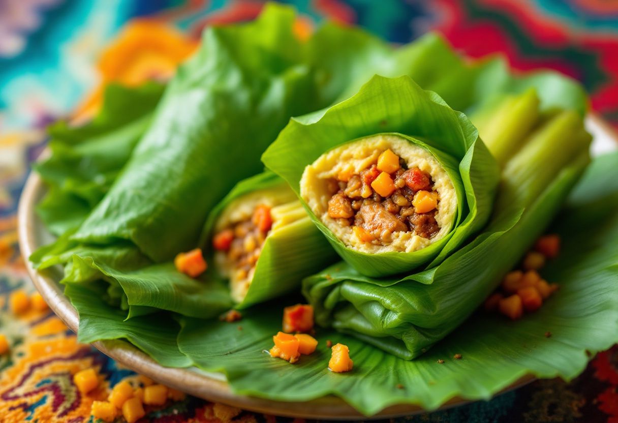 Tamales Oaxaqueños recipe image