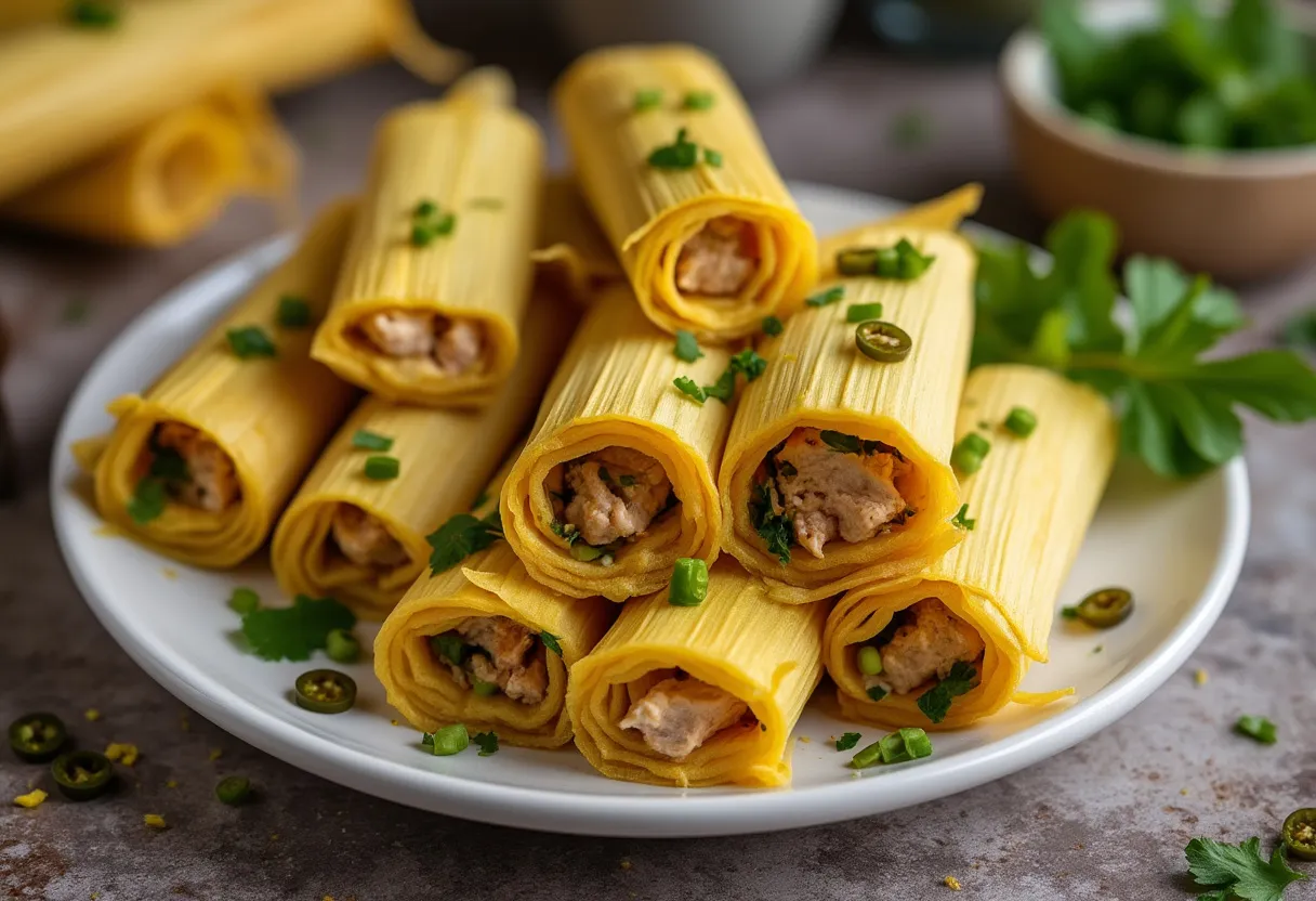 Tamales Suaves recipe image
