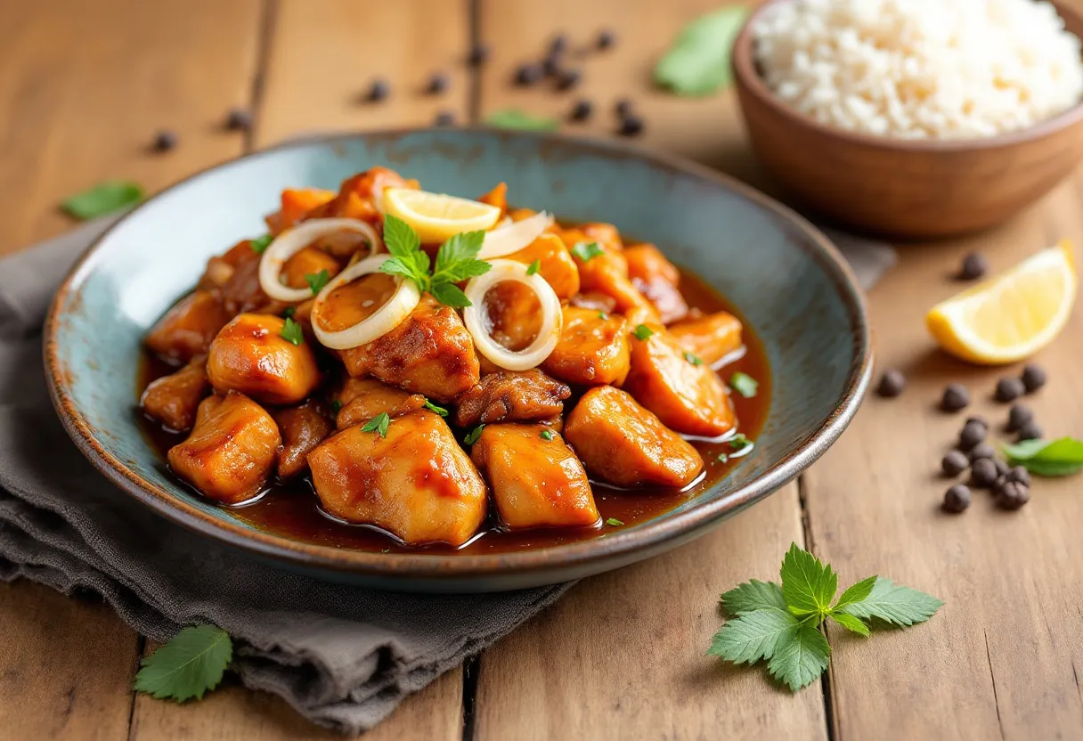 Tamarind Adobo Feast recipe image