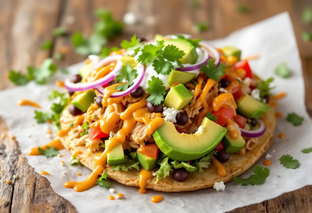 Tapatío Tostada recipe image