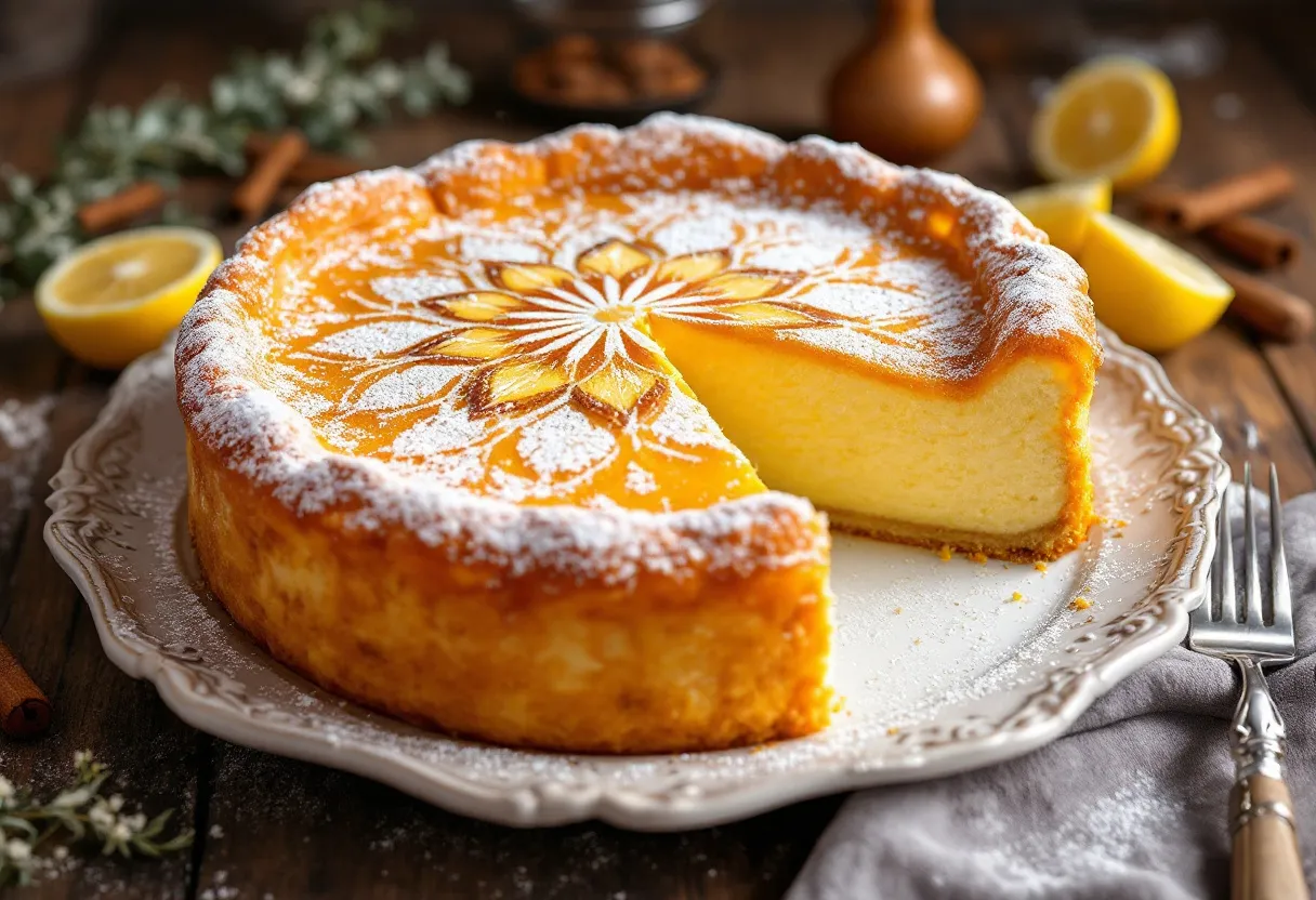 Tarta de Santiago Fría recipe image