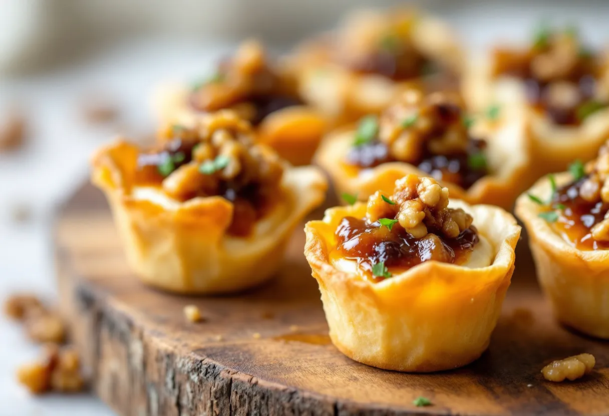 Tartan Brie Bites recipe image