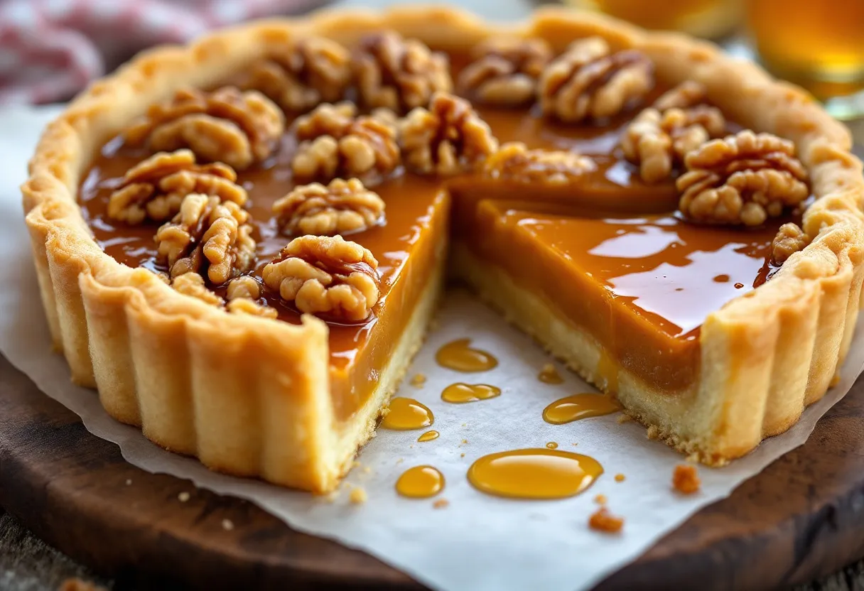 Tarte au Noyer recipe image