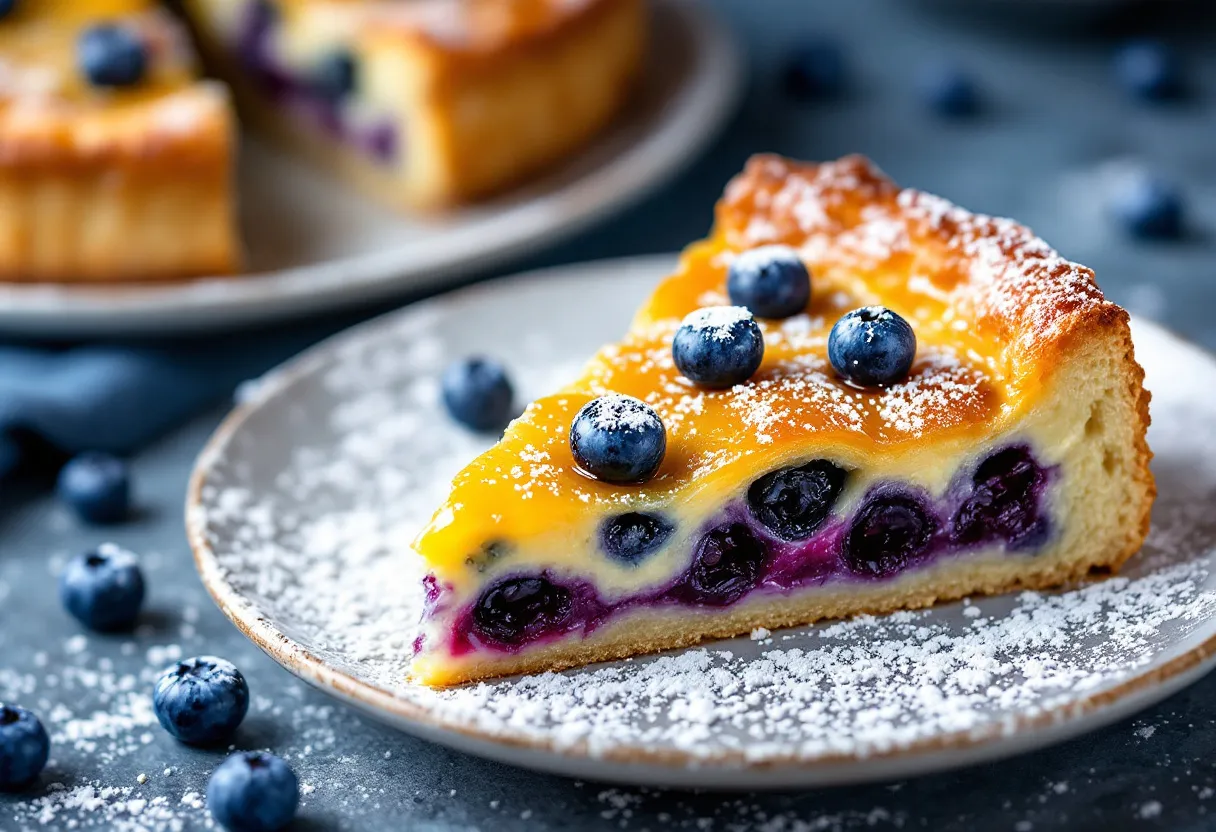 Tarte aux Myrtilles recipe image