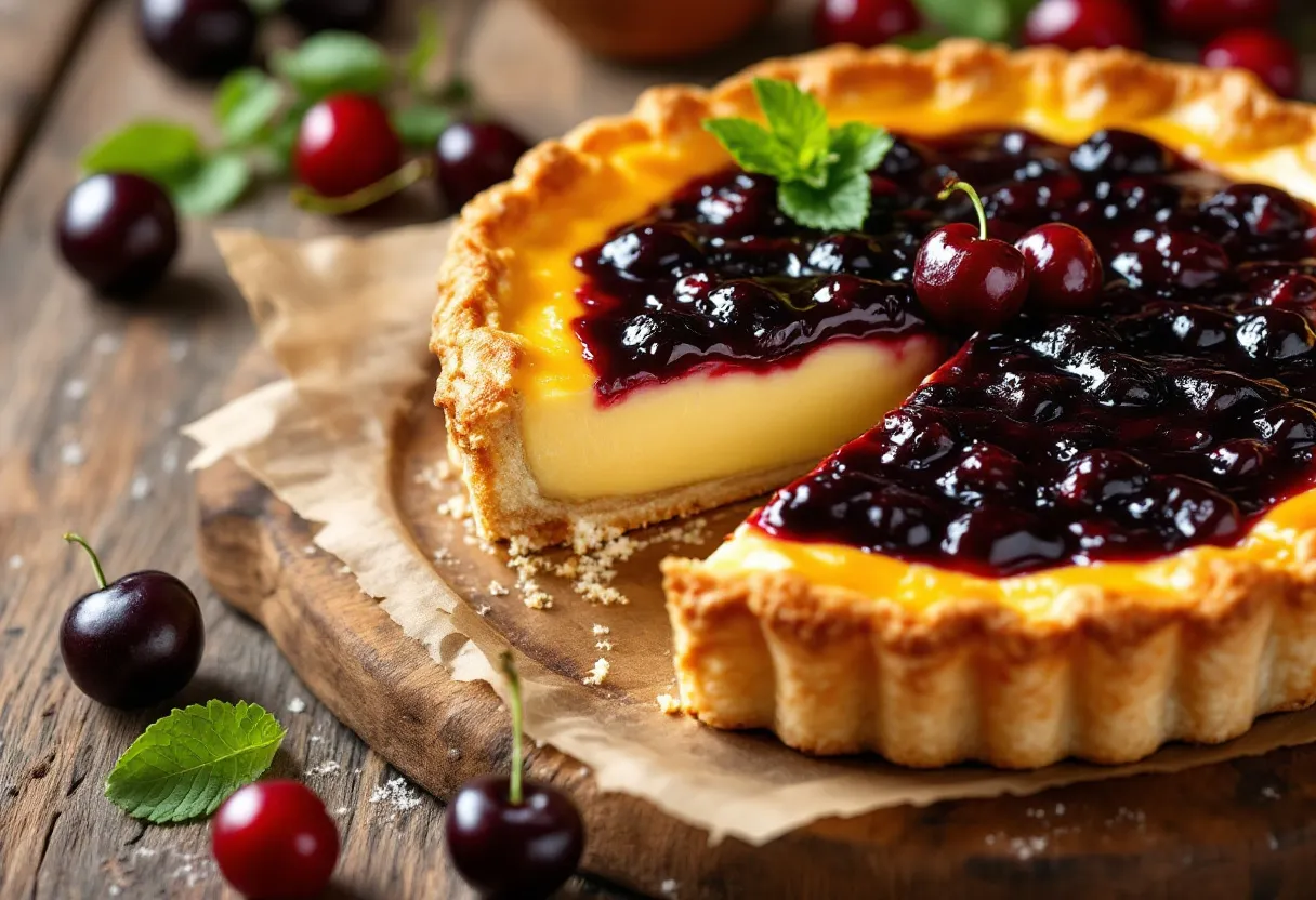 Tarte Basque recipe image