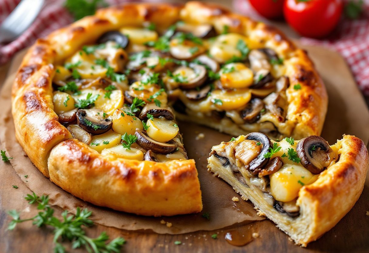 Tarte des Terres recipe image