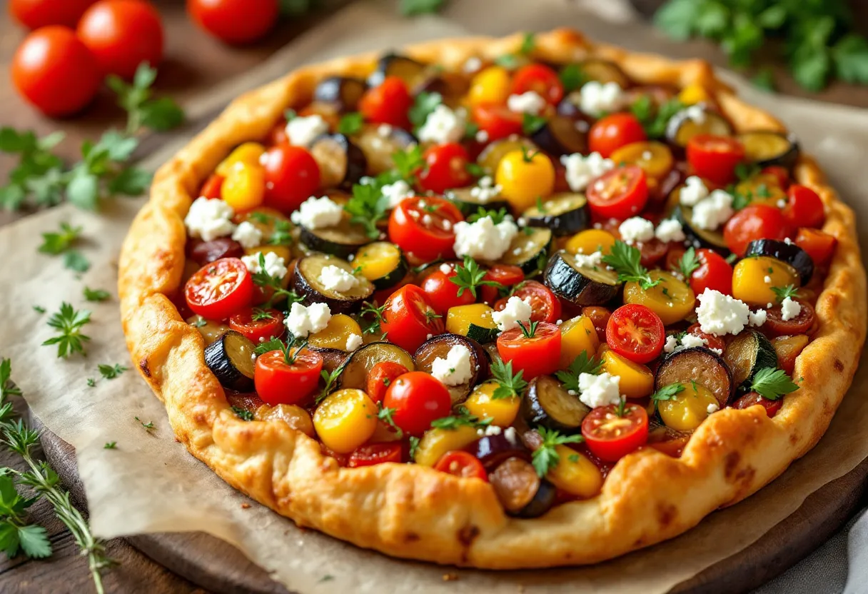 Tarte Provençale Île-de-France recipe image