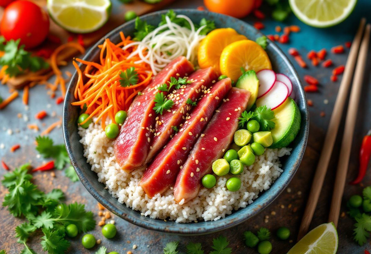 Tataki Fusion Bowl recipe image