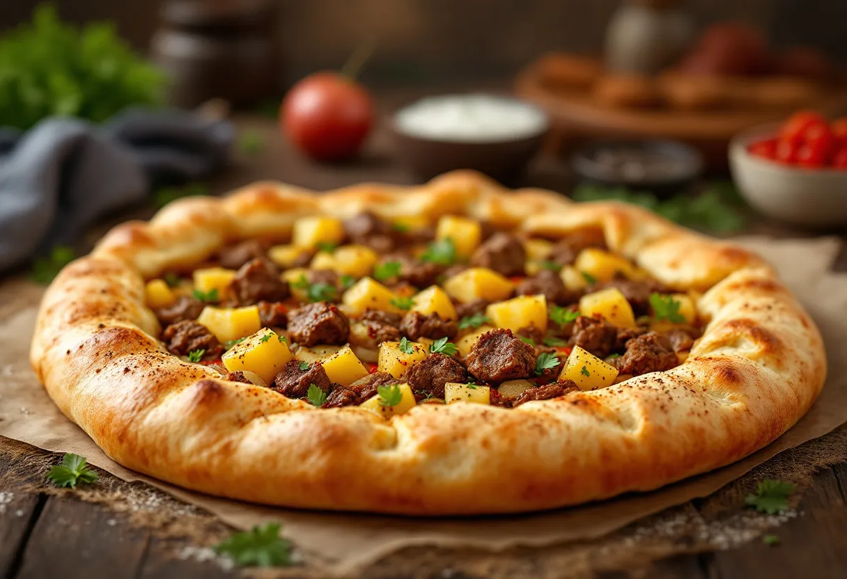 Tatar Spiced Köbäk recipe image