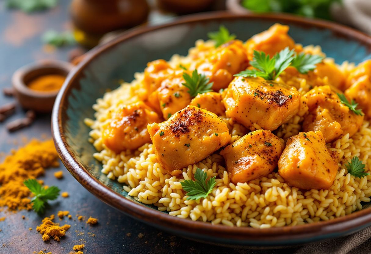 Tbit Khedra recipe image