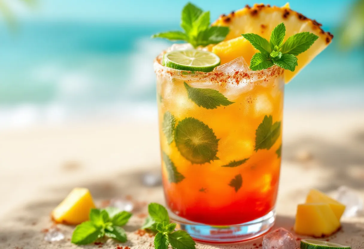 Tequila Sunrise Fusion recipe image