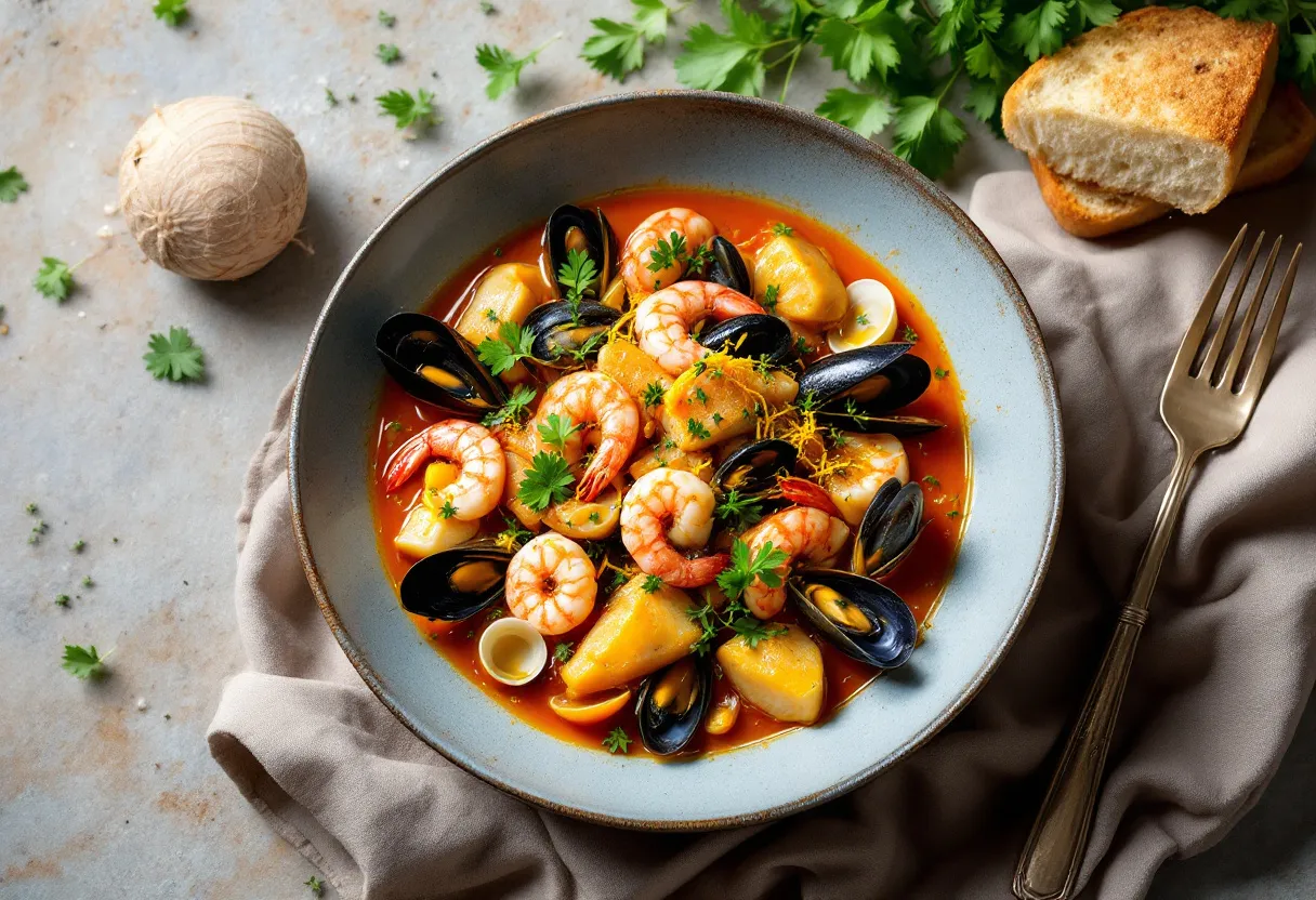 Territorial Bouillabaisse recipe image