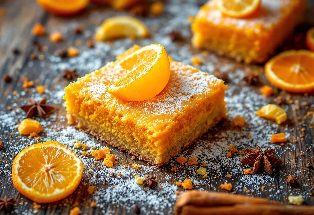 Texas Spiced Citrus Bars recipe image
