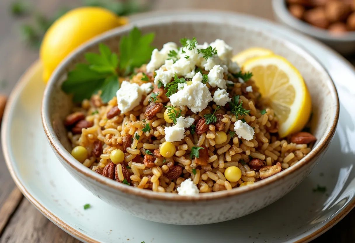 Thessalonian Nut Kritharaki recipe image