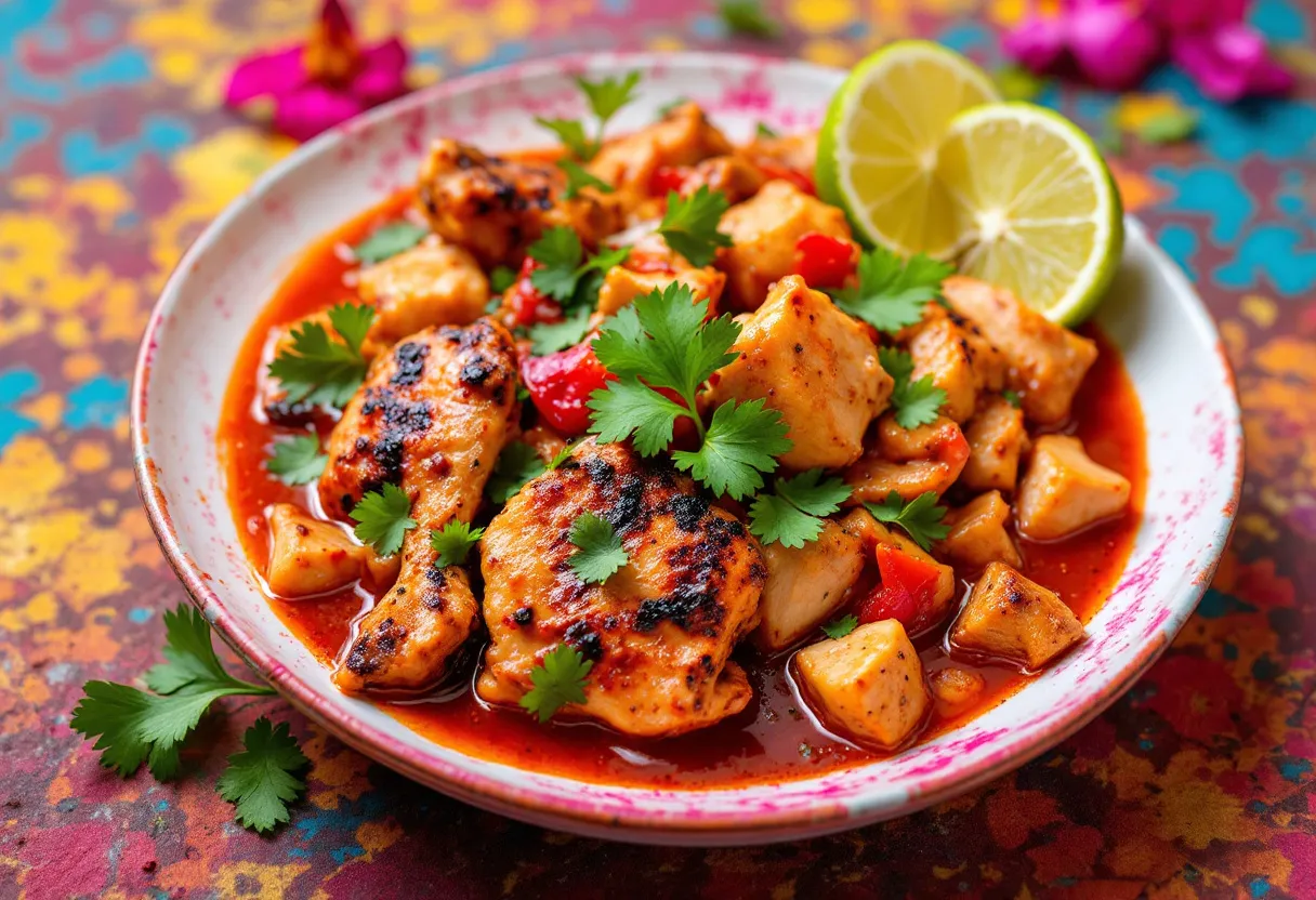 Tinian Hibiscus Chicken recipe image