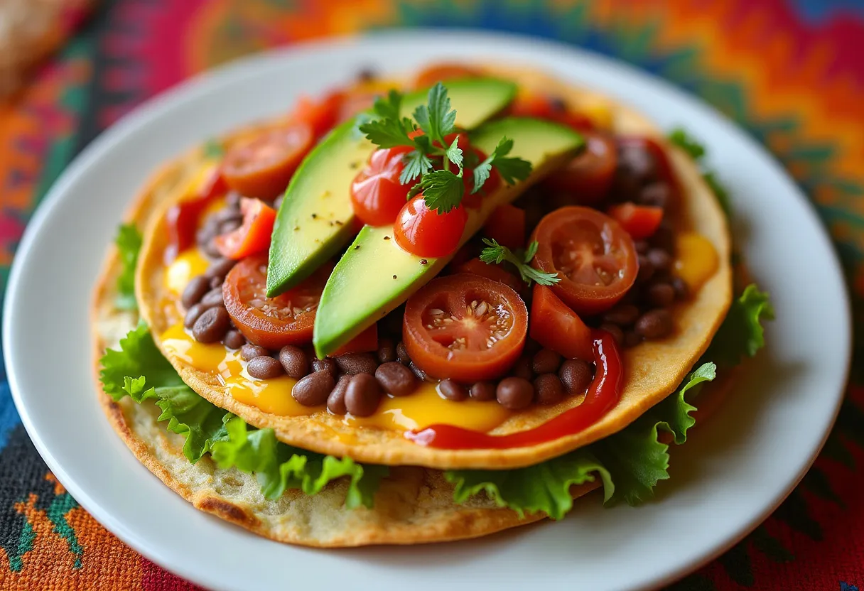 Tlayuda del Horno recipe image