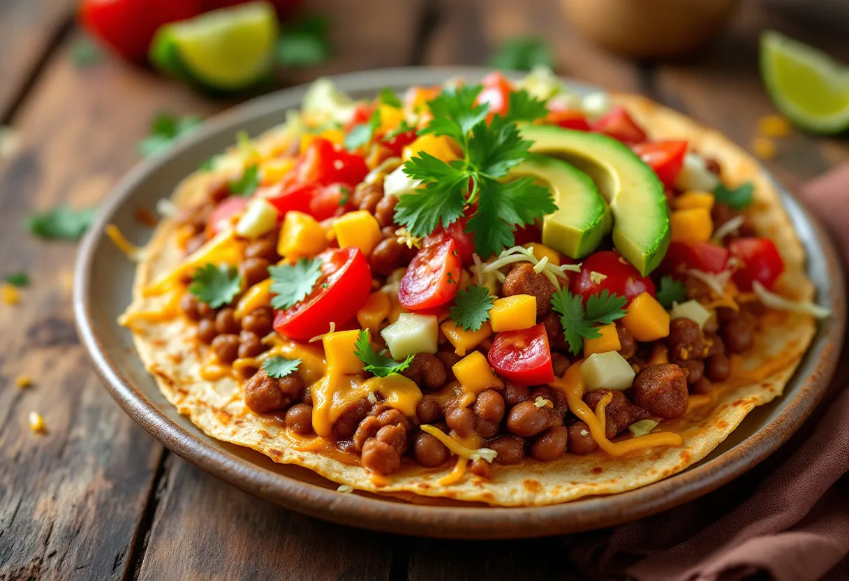 Tlayuda Oaxaqueña recipe image