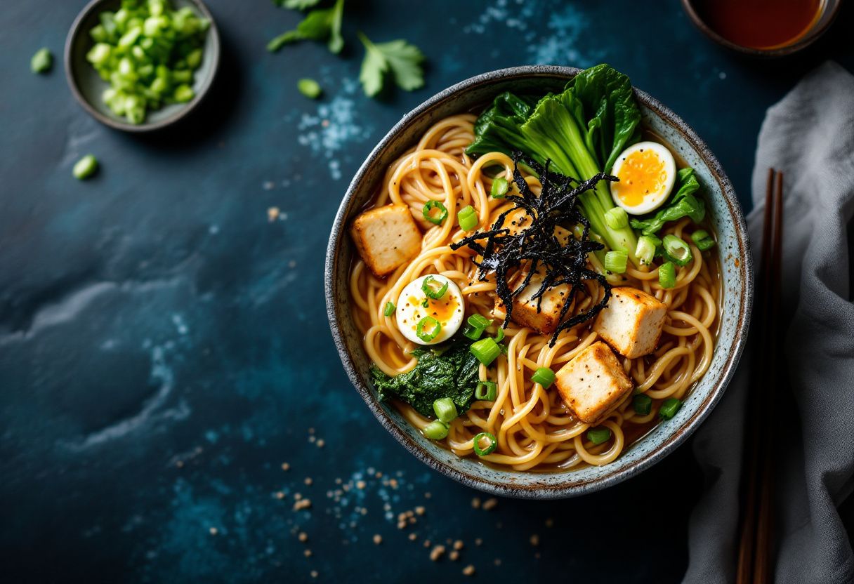Tokyo-inspired Miso Noodles recipe image