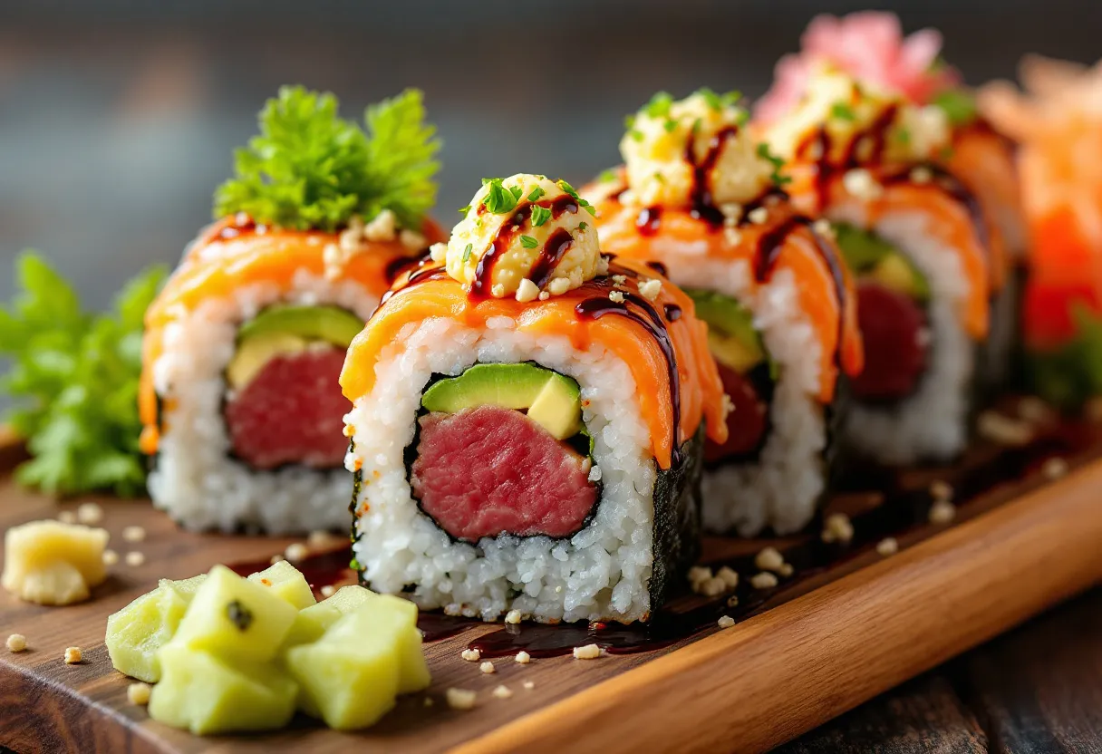 Tokyo Whisper Sushi Roll recipe image