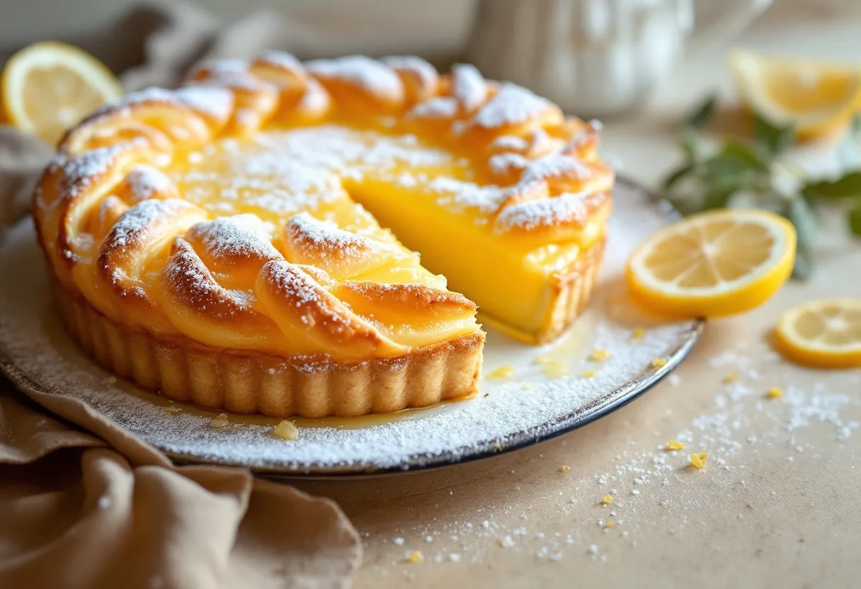 Toulousain Tarte Mouillée recipe image