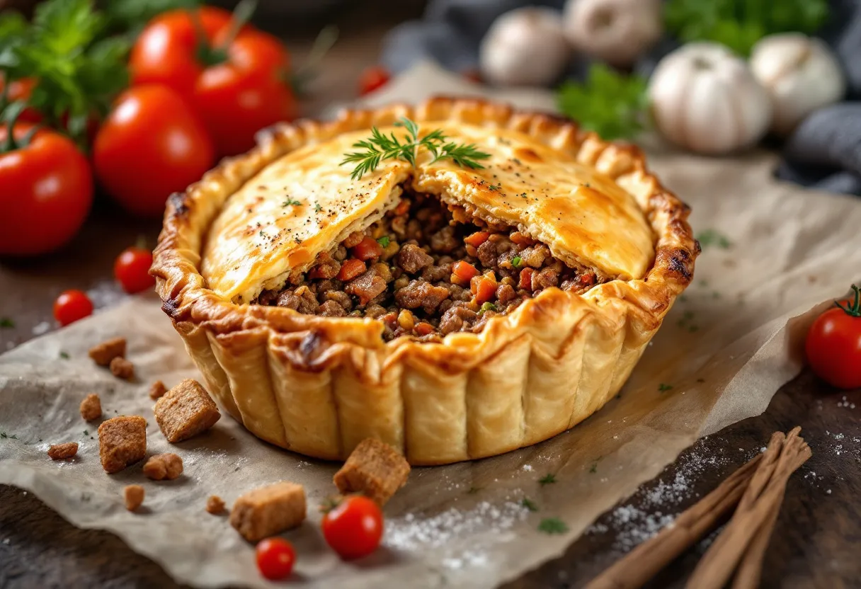 Tourtière recipe image