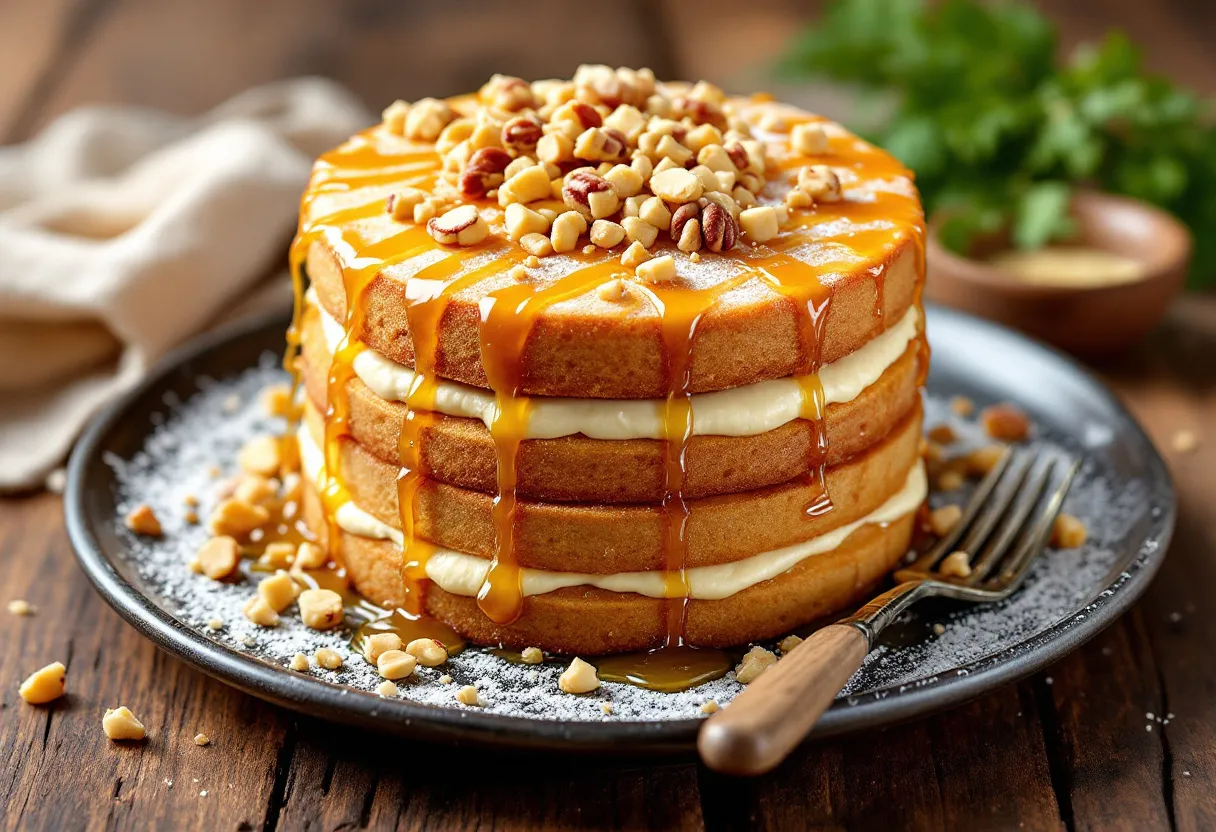 Traditional Beralusky Medovik recipe image