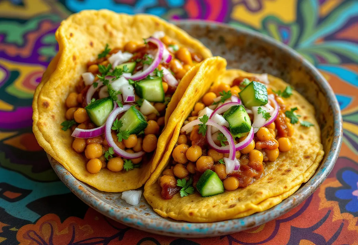 Trini Doubles Fiesta recipe image