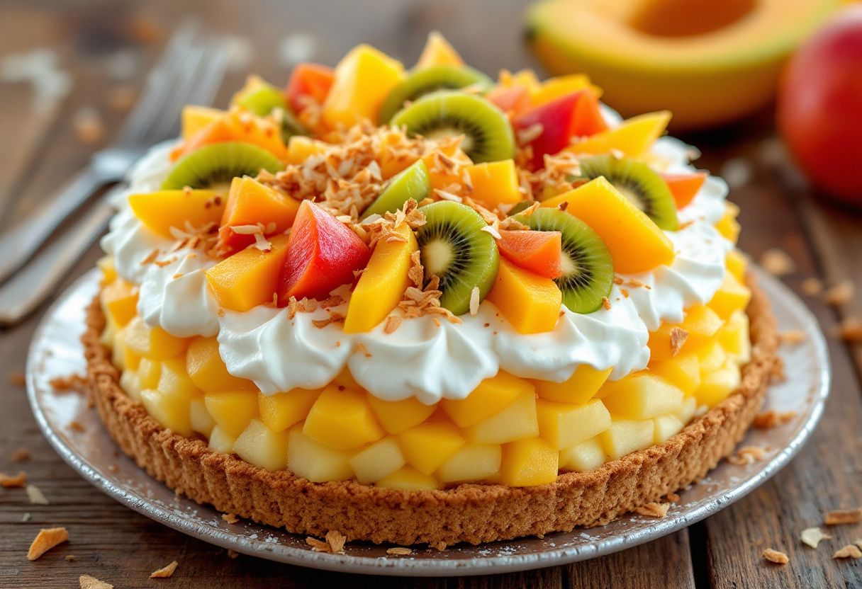 Tropical Cascade Pie recipe image