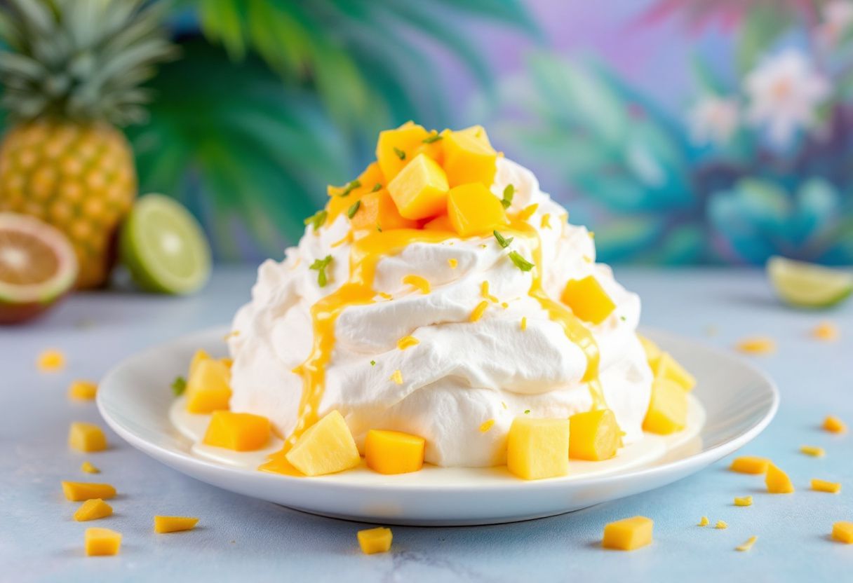 Tropical Meringue Concoction recipe image