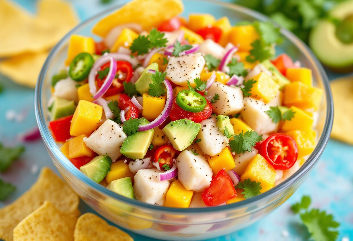 Tropical Paradise Ceviche recipe image