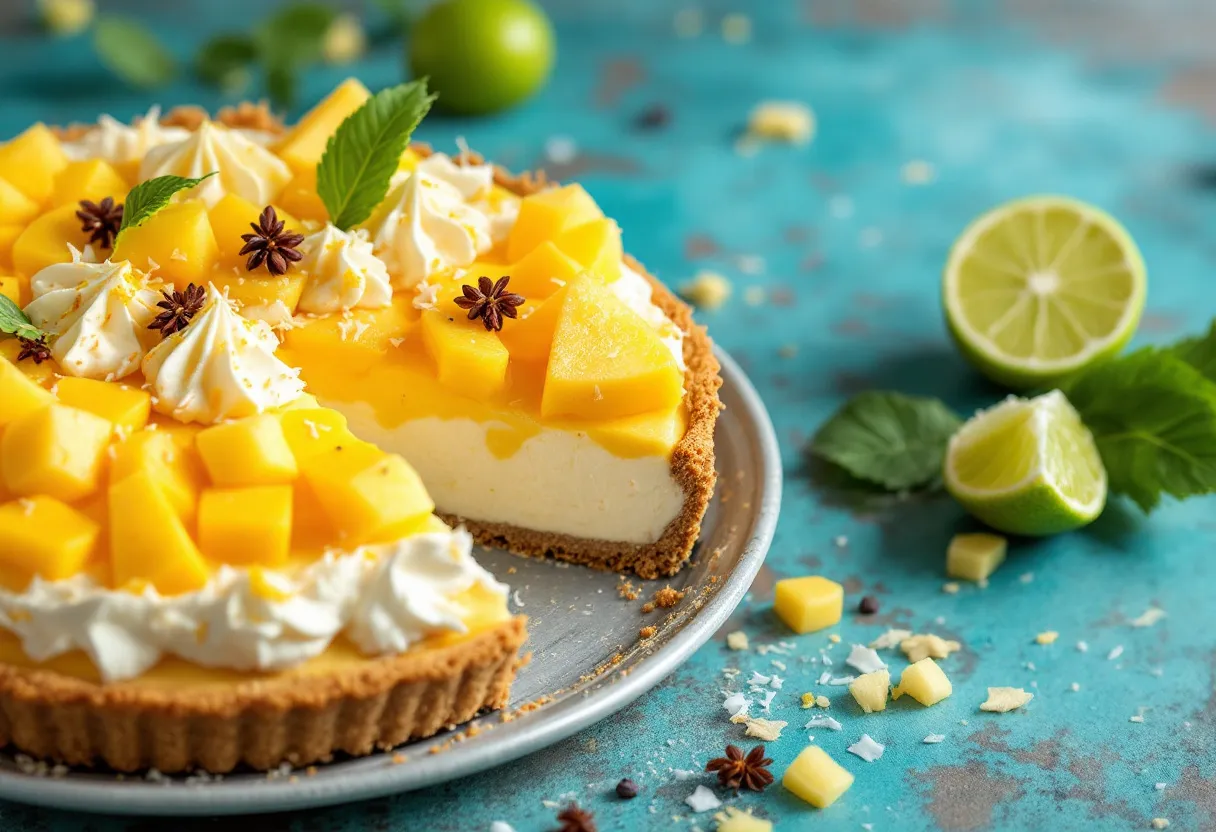 Tropical Silk Pie recipe image