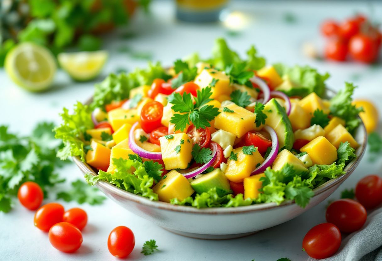 Tropical Sun Salad recipe image