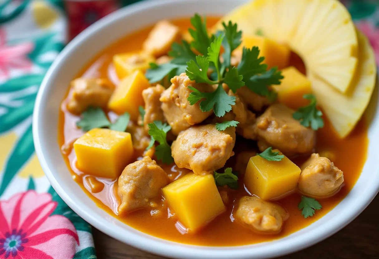 Tropical Sunshine Curry recipe image